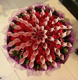 钱花束图片大全,浪漫花语中的财富寓意