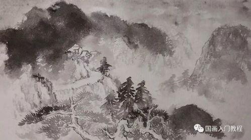 山水画教程视频,跟随教程视频领略传统山水画艺术之美