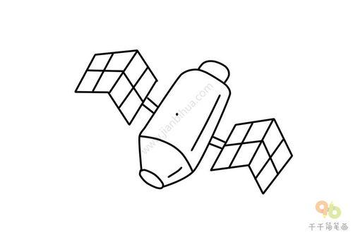 太空简笔画图片大全,简笔画中的宇宙奥秘探索