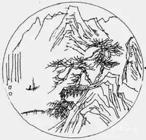 山水画图片大全简笔画,简笔画中的自然诗意