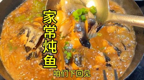 家常炖鱼视频,简单易学，美味营养的烹饪教程